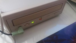 Speakers cable connected to external cd rom drive.jpeg