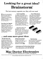 Brainstorm with ROM Enhancer from Mac Doctor - MacUser Nov 1986 pg 169.png