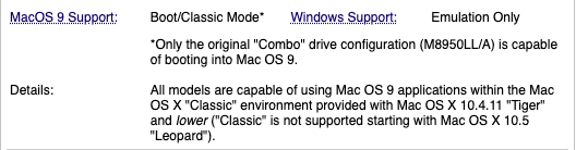 【起動確認済】　Apple eMac Mac OS 9.2 ホワイト eMac Combo 1GHz (chipped to 1.27GHz) won't boot from Mac OS 9.2.2