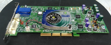 Liberating Quadro4 XGL AGP video cards, or wasting time on e-waste